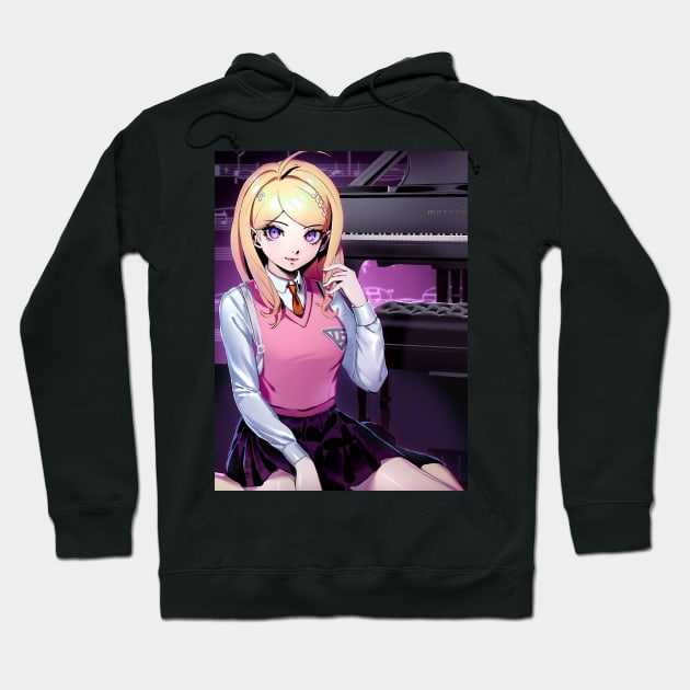 Kaede Akamatsu Hoodie by dat_cravat